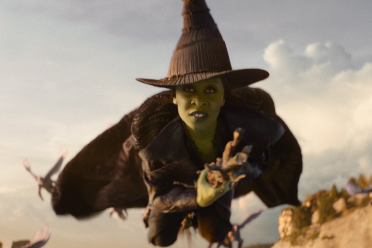 Cynthia Erivo is Elphaba in “Wicked: For Good,” directed by Jon M. Chu.