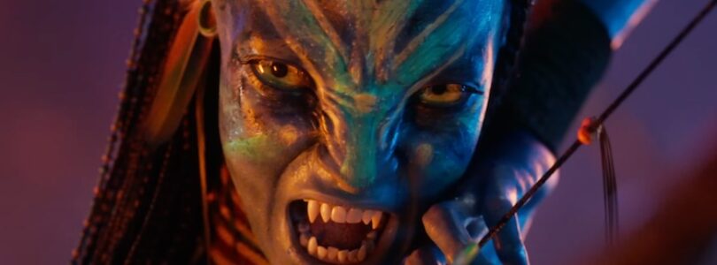 Zoe Saldaña in “Avatar: Fire and Ash.”