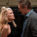 Pamela Anderson and Liam Neeson in “The Naked Gun.”