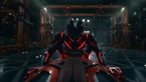 Jared Leto in “Tron: Ares.”