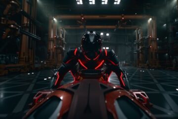 Jared Leto in “Tron: Ares.”