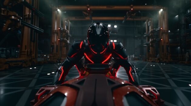 Jared Leto in “Tron: Ares.”