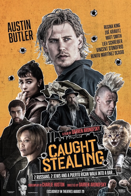 “Caught Stealing” poster