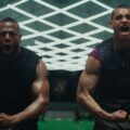 Isaiah White (Marlon Wayans; from left) and Cameron Cade (Tyriq Withers) in HIM, directed by Justin Tipping.