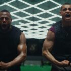 Isaiah White (Marlon Wayans; from left) and Cameron Cade (Tyriq Withers) in HIM, directed by Justin Tipping.