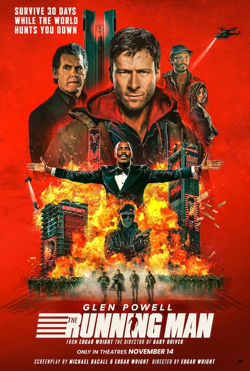 “The Running Man” poster