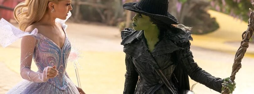 Ariana Grande and Cynthia Erivo in “Wicked: For Good.”