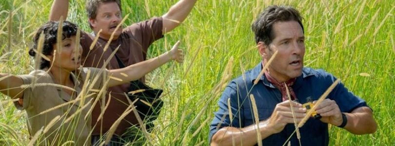 Steve Zahn, Thandiwe Newton, and Paul Rudd in “Anaconda.”