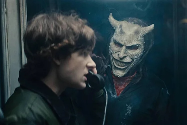 Ethan Hawke and Mason Thames in “Black Phone 2.”