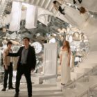 Jesse Eisenberg, Isla Fisher, Dominic Sessa, Taniel, and Justice Smith in “Now You See Me: Now You Don't.”