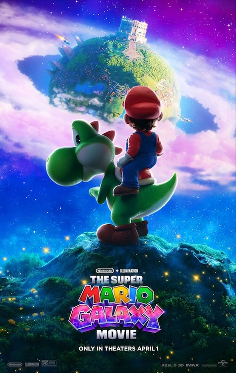 “The Super Mario Galaxy Movie” Yoshi poster