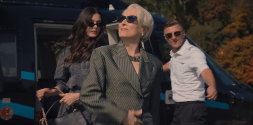 Meryl Streep and Anne Hathaway in “The Devil Wears Prada 2.”