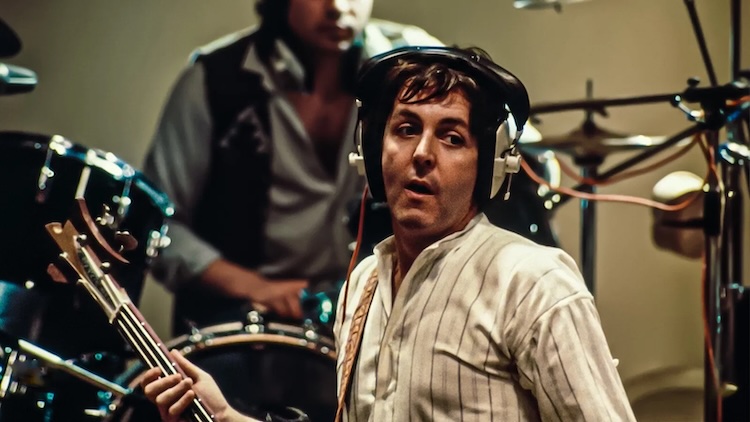 Paul McCartney in “Man on the Run.”