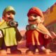 From left: Luigi (Charlie Day) and Mario (Chris Pratt) in Nintendo and Illumination’s The Super Mario Galaxy Movie, directed by Aaron Horvath and Michael Jelenic.