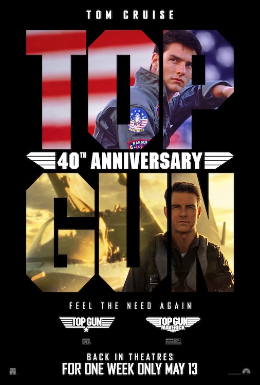 “Top Gun” 40th Anniversary poster