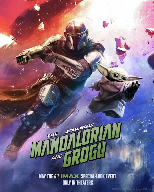 "The Mandalorian and Grogu" poster