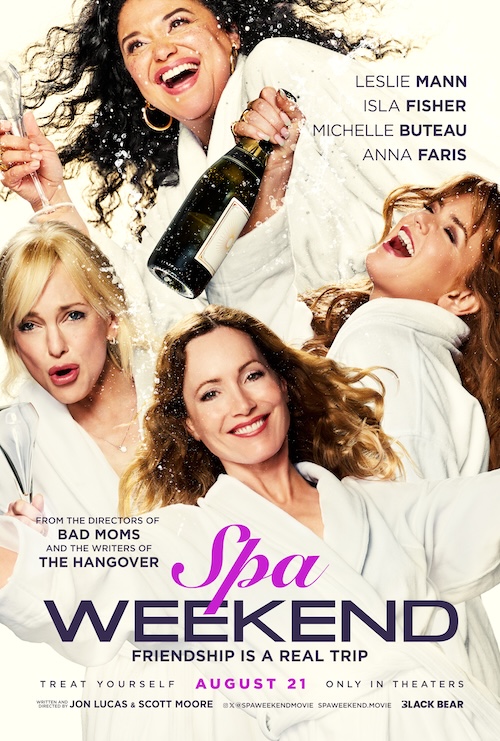 “Spa Weekend” poster