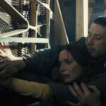 Emily Blunt and Josh O'Connor in “Disclosure Day.”