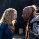 Matthias Schoenaerts and Milly Alcock in “Supergirl.”