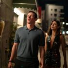 Callum Turner and Monica Barbaro in “One Night Only.”