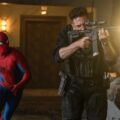 Jon Bernthal and Tom Holland in “Spider-Man: Brand New Day.”