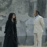 Penélope Cruz as Cara Lazaro and Johnny Depp as Kelly in Day Drinker. Photo Credit: Niete/Lionsgate