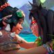 H.E.R. and Liza Soberano in “Forgotten Island.”