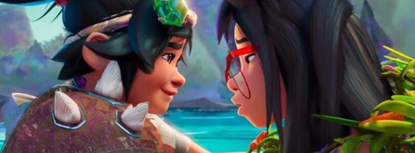 H.E.R. and Liza Soberano in “Forgotten Island.”