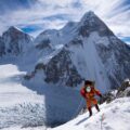 A mountaineer in “The Last First: Winter K2,” premiering October 2, 2026 on Apple TV.